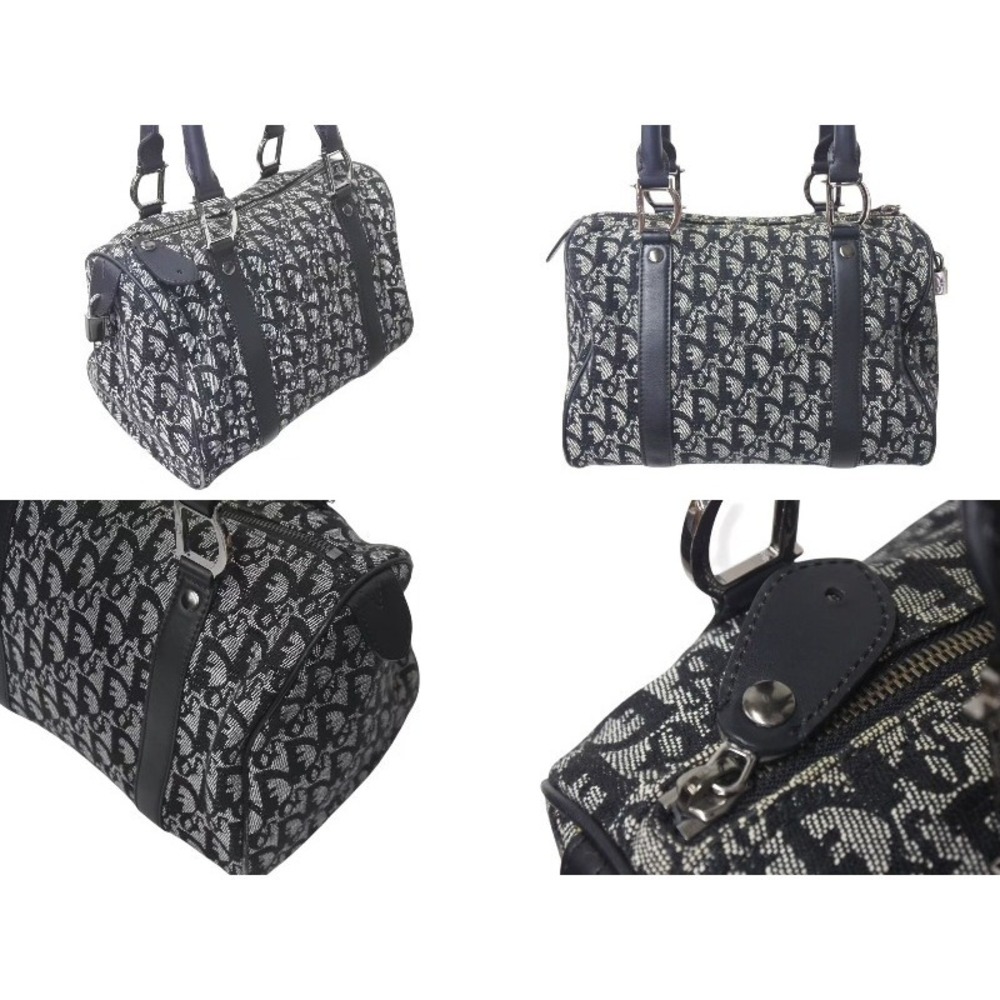 Dior Christian Handbag Trotter Black - Picture 3 of 9